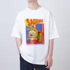 Siderunの館 B2のバンドブームロンT風だよ！さげみちゃん Oversized T-Shirt