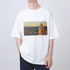 jun-hoshiの海を見守る灯台 Oversized T-Shirt