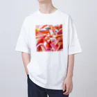 amorphousのW -えがおのしわ- シリーズ01 Oversized T-Shirt