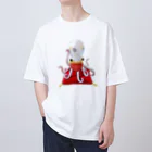 水島ひねのまねき蛸（お座布団付き） Oversized T-Shirt