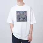 猫のきぬくんのお店のフクロウじゃないもん Oversized T-Shirt