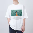 鳥救うSUZURIの『うみ、とり、わたし』【寄付付き商品】 Oversized T-Shirt