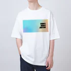 加藤亮の電脳チャイナパトロール・鏡 オーバーサイズTシャツ