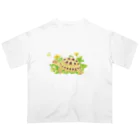 めろんぽっぷのお店だよのたわむれ　ヨツユビリクガメ オーバーサイズTシャツ