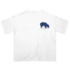 kscotoのツキノワグマデザイン オーバーサイズTシャツ
