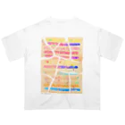 のんつ屋のゴミと絵の具と選択 Oversized T-Shirt