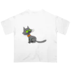 ブー太のお座り猫ちゃん オーバーサイズTシャツ