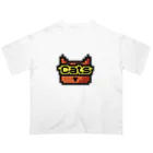 hachimaru-shopのCatsオーバーTシャツ オーバーサイズTシャツ