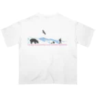 kscotoの日本アルプス登山 Oversized T-Shirt