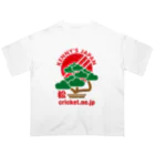 クリケットおじさんの店[Kenny's Shop]のKenny's Japan Cricket 盆栽_01 オーバーサイズTシャツ