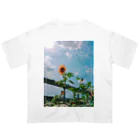 』Always Keep Sunshine in your heart🌻の『太陽🌞と北風』 オーバーサイズTシャツ