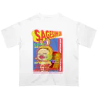 Siderunの館 B2のバンドブームロンT風だよ！さげみちゃん Oversized T-Shirt