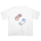 Jackalope Houseのツノアリウサギアジサイモドキウミウシ 2匹ver. Oversized T-Shirt