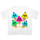 Future Starry Skyのソフトクリーム🍦 Oversized T-Shirt