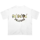 ari designのfelidae!（ネコ科！） オーバーサイズTシャツ