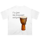 『NG （Niche・Gate）』ニッチゲート-- IN SUZURIのI'm Just The Drummer And You?（JMB） オーバーサイズTシャツ