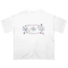 犬と両思いのwhip cream dogs オーバーサイズTシャツ