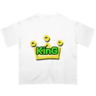 KinGのKinG KinGの王冠シリーズ オーバーサイズTシャツ