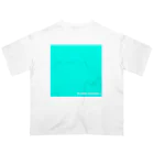 Clum bunchの空の青さ オーバーサイズTシャツ