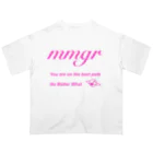 mmgrのThe best path -pink- オーバーサイズTシャツ