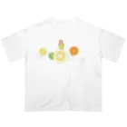 小桜森のコザクラとフルーツ オーバーサイズTシャツ