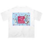 obosa_DENS/SABEAR_shop ＠SUZURIのsabear dogs キービジュアル_ウエア オーバーサイズTシャツ