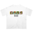 ぺんぎん24のレトロスタイル Oversized T-Shirt