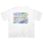 夜の闇に、色の魔法をかけながら。のEvery cloud has a silver lining. オーバーサイズTシャツ