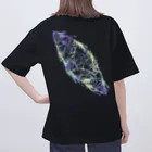 code:625の目玉いっぱいTシャツ【グラデ】 オーバーサイズTシャツ