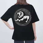 Ａ’ｚｗｏｒｋＳのLION IN A CIRCLE オーバーサイズTシャツ