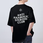 TIGRIS(ティグリス)のアンチステ　白ロゴ Oversized T-Shirt