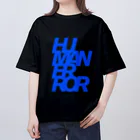 HUMANERRORのHUMANERROR BIG T BLUE オーバーサイズTシャツ