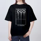 Culture Clubの[ TAMAGOBITO ] 視卵力検査 Oversized T-sh② オーバーサイズTシャツ