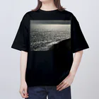 空屋　sorayakusakaの202004241513000　銀の海岸線 オーバーサイズTシャツ