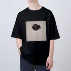 liquid1224の引波に沈むシャツ Oversized T-Shirt