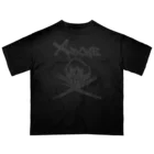 Ａ’ｚｗｏｒｋＳのRAKUGAKIXBONE BLKCAM オーバーサイズTシャツ