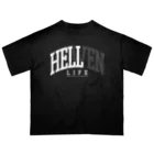 Mohican GraphicsのHELL LIFE Oversized T-Shirt
