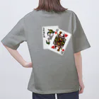 Culture Clubの[ TAMAGOBITO ] TRUMP T-sh①  オーバーサイズTシャツ