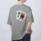 Culture Clubの[ TAMAGOBITO ] TRUMP T-sh①  Oversized T-Shirt