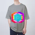 Ａ’ｚｗｏｒｋＳの男（女）の魅力レーダーチャート Oversized T-Shirt