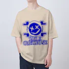 Ａ’ｚｗｏｒｋＳのニコちゃんクロスボーン BLU Oversized T-Shirt