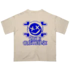 Ａ’ｚｗｏｒｋＳのニコちゃんクロスボーン BLU Oversized T-Shirt