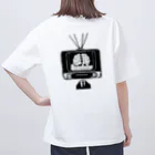 knowledgeのKnowledge television item Oversized T-Shirt