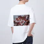 ばやし/8845の8845-sakura オーバーサイズTシャツ