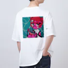 メスガキ製作所のらめんちゅるりらメスガキ Oversized T-Shirt