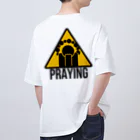 鮫槻、【FORMANTS PARADE】のRust　praying オーバーサイズTシャツ