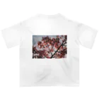 ばやし/8845の8845-sakura Oversized T-Shirt