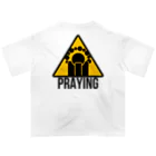 鮫槻、【FORMANTS PARADE】のRust　praying オーバーサイズTシャツ