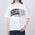 Mohican GraphicsのHELL LIFE Oversized T-Shirt