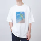 エランド🐕のおそろいTシャツ（夏服） Oversized T-Shirt